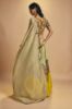 Picture of Lime-Green Silk Lehenga & Blouse with shimmer dupatta